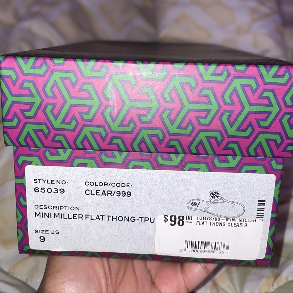 Tory Burch Mini Miller in clear